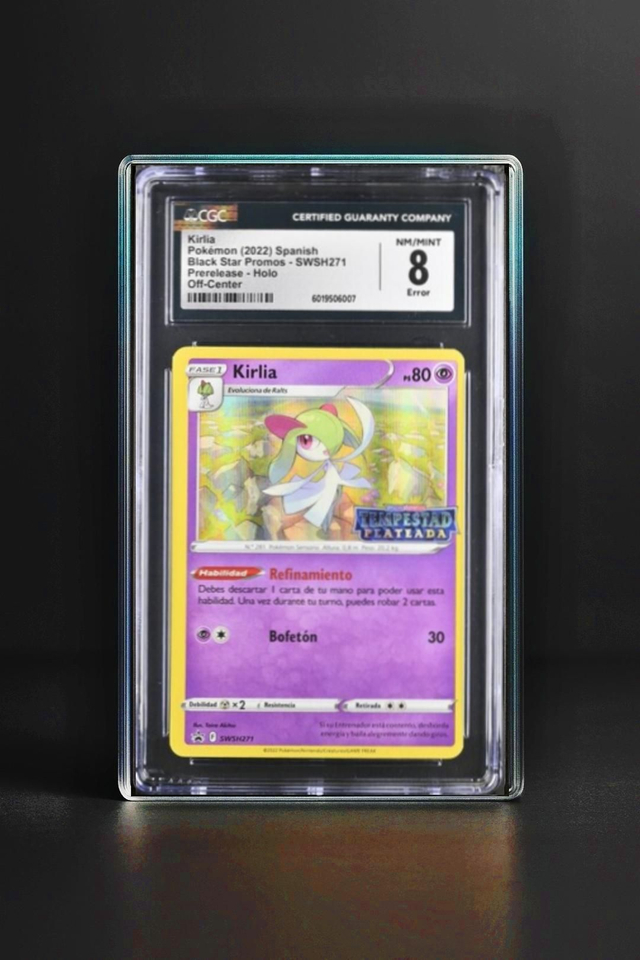 KIRLIA, PROMO 2021 PRERELEASE  , OFF CENTER [CGC 8]