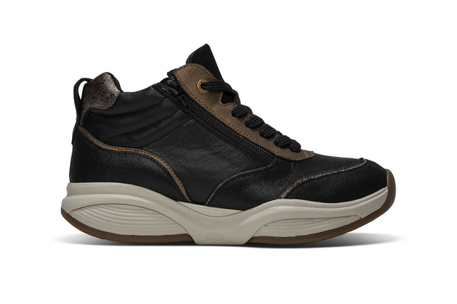 SWX16 Black Combi Woman Xsensible Schuhe