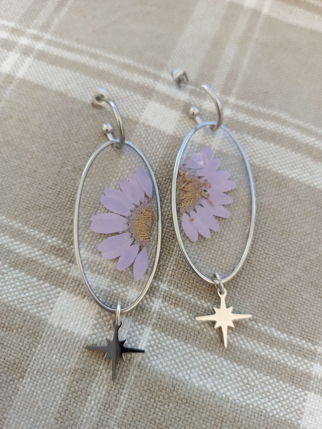 Modèle unique - Marguerites mauves