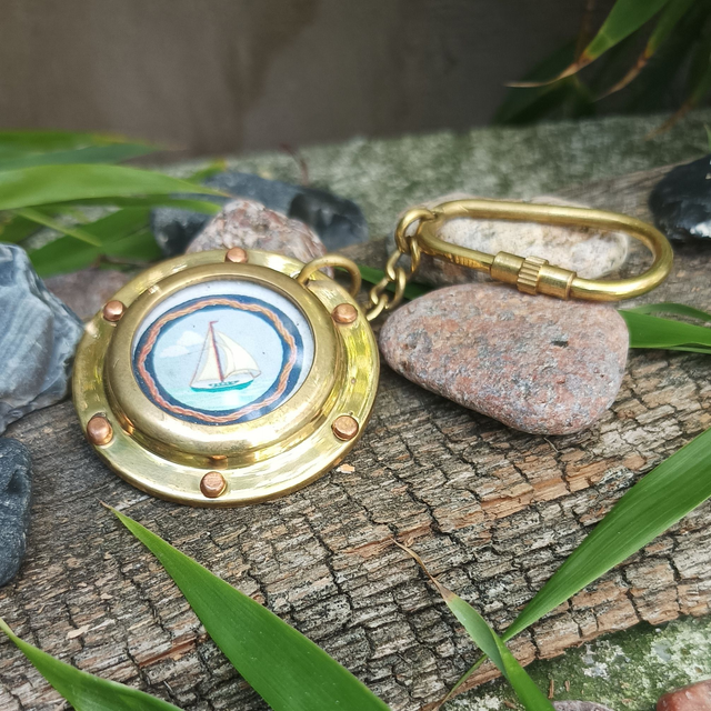 Schlüsselanhänger: Bullauge