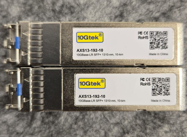 10Gtek AXS13-192-10 10GBase-LR SFP+ 1310-nm, 10km