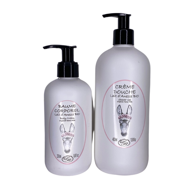 Produits de soin au lait d'ânesse BIO