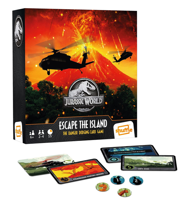 Jurassic World: Escape the Island Shuffle Card Game