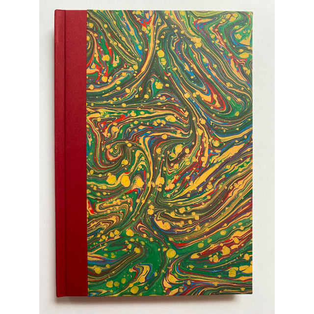 Hardbound Notebook, Swirled Spot