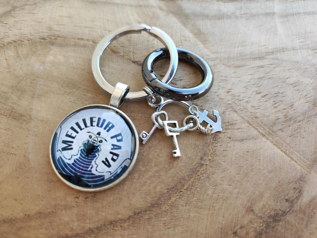 Porte Clés &#039;Papa&#039;