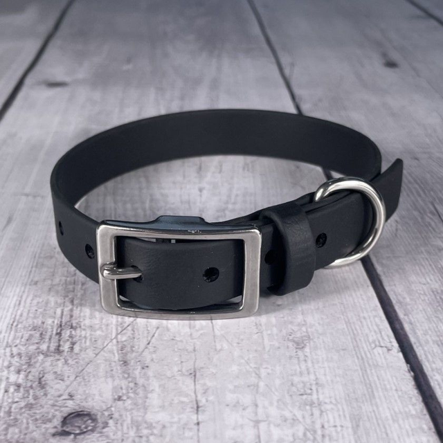 Black Waterproof BioThane® Collar