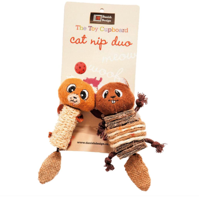 Chip Chap Chipmunk mit Catnip 10 cm