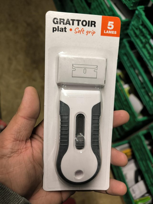 GRATTOIR VITRE 5 LAMES
