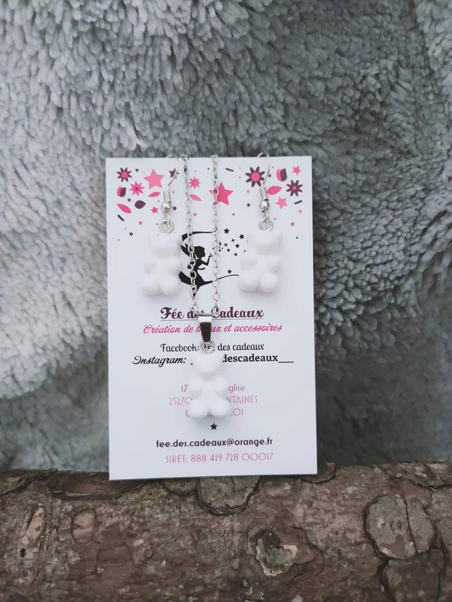 Parure " Enfance" Blanc