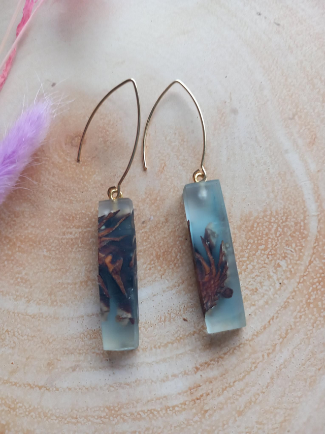 Boucles d'oreilles Pilya