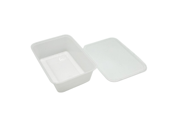 Takeaway PP Lunch Box with Lid | 650ml | BTC002