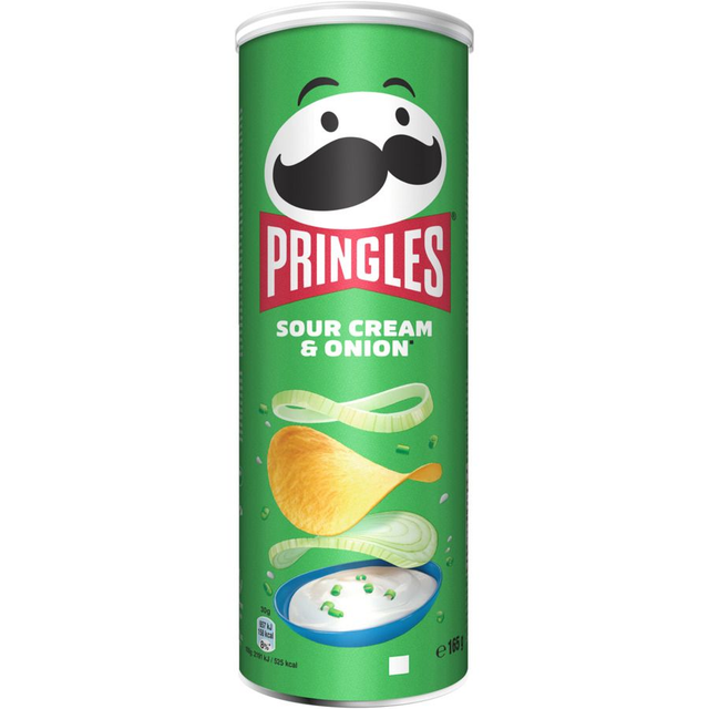 Pringles Sour Cream & Onion 165g