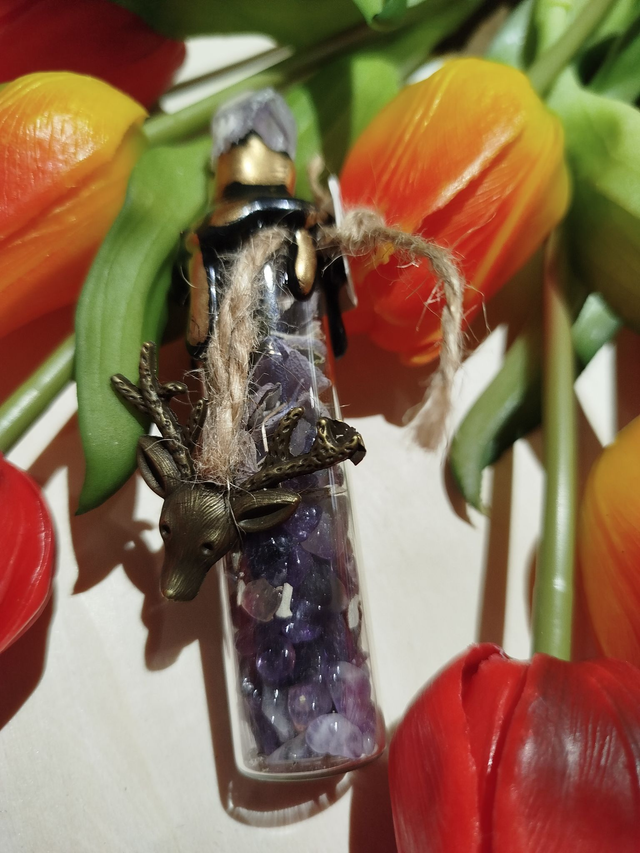 spell jar améthyste 11 cm