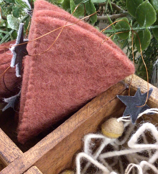 Felted Hanging Cone