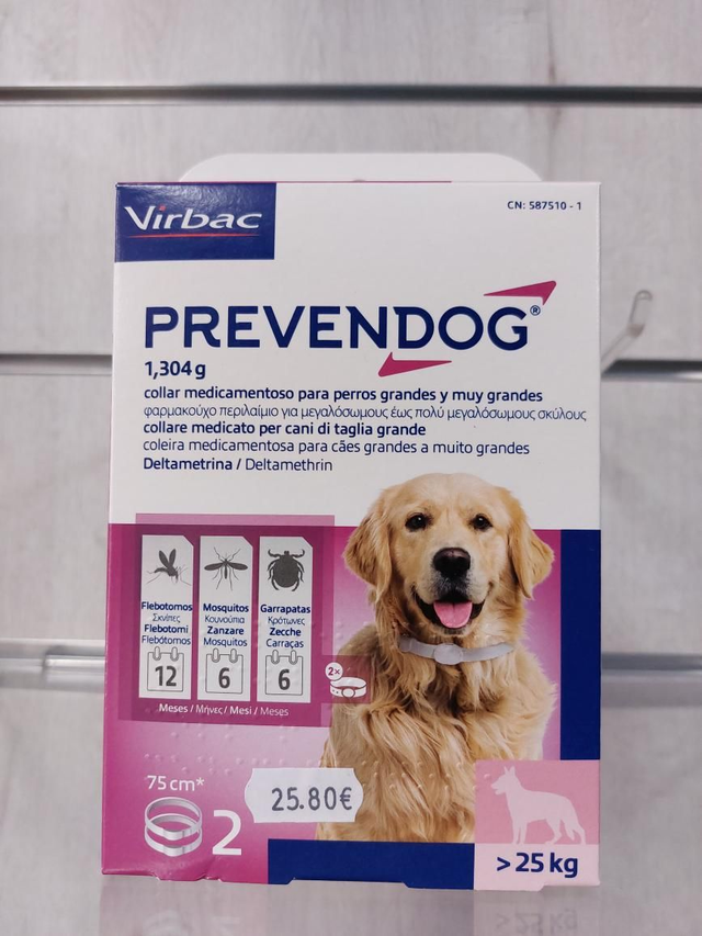 Collar Prevendog (2 unidades) Razas grandes 75cm