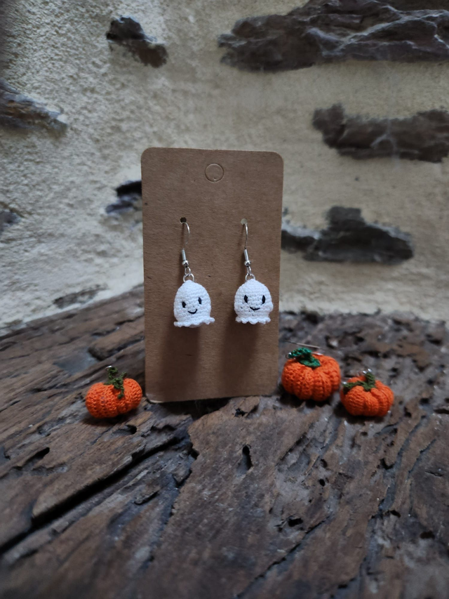 Pièce unique - Boucles d'oreilles Spécial Halloween