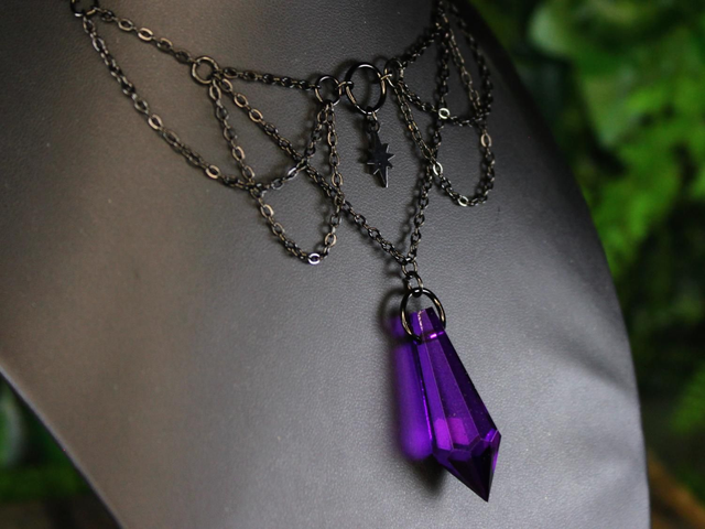 C0036 • Collier MIDNIGHT ELEGANCE