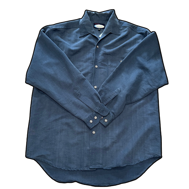 Avanti Long Sleeve Button-Up Shirt - M