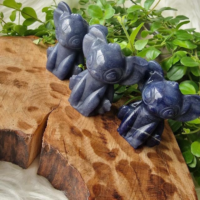 Blue Aventurine Crystal Character 