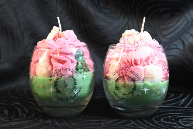 Bougie Noël d&#039;Enfance – Parfum chaleureux et gourmand de fête