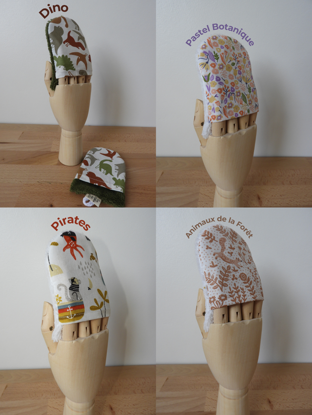 Lot de 3 Gants Rigol'eau