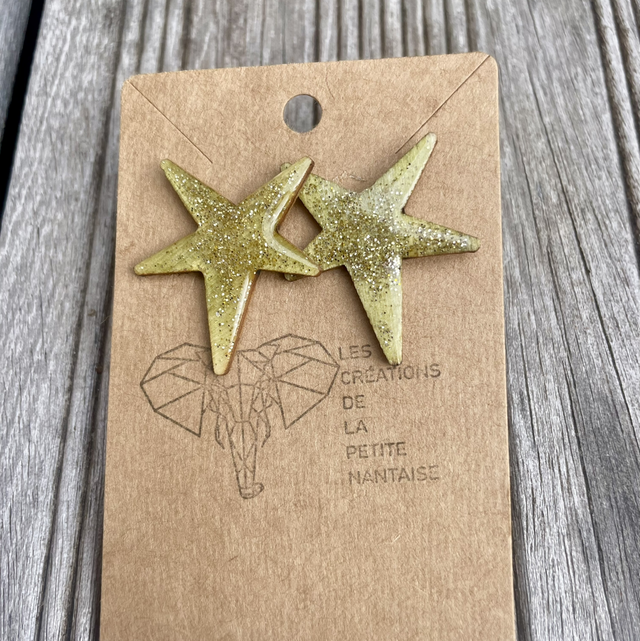 Boucles d oreilles Stars 