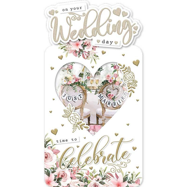 Wedding Day Stunning Card 