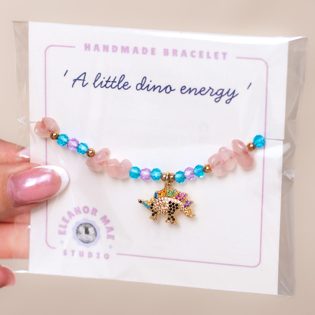 'A little Dino' - Crystal Bracelet 