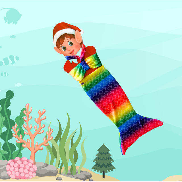 Déguisement lutin farceur &quot; Sirène &quot;     