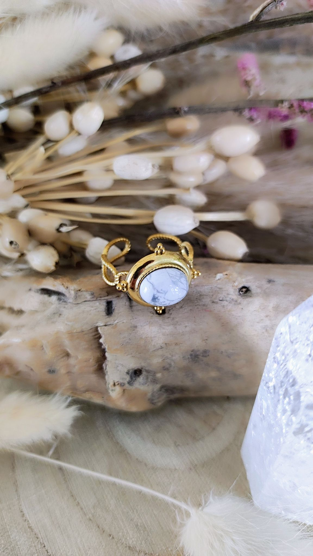 Bague Médina Howlite