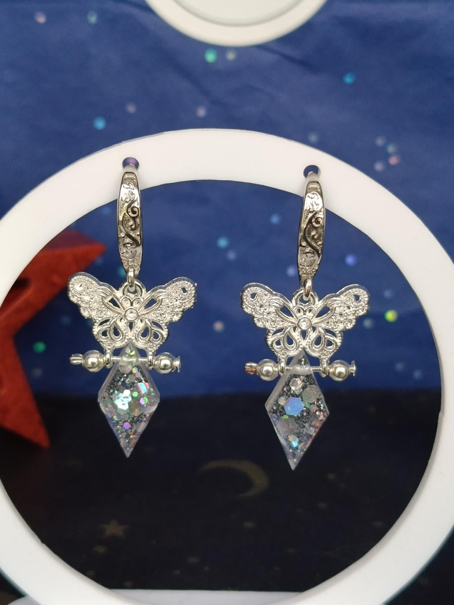 AstreLune - Boucles "Les Ailes d'Astrelune"