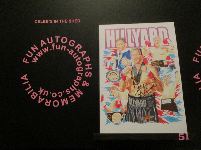 George Hillyard Limited Edition Signed A4 Portrait Drawing Print (51)