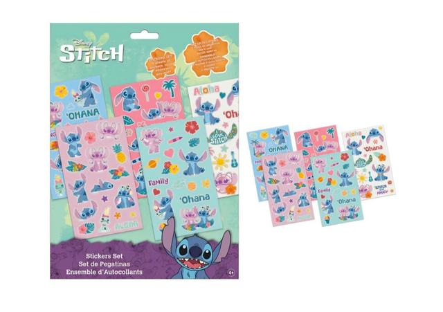 ✨️LOT D’AUTOCOLLANTS STITCH 