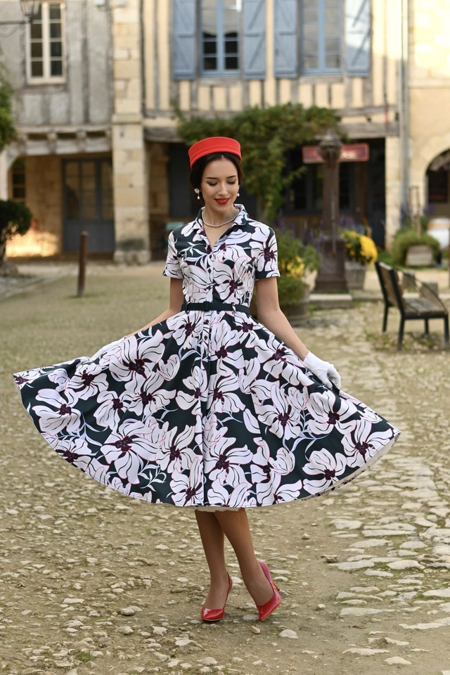 Kellomekko, Quinn Floral Swing Dress, 1133296