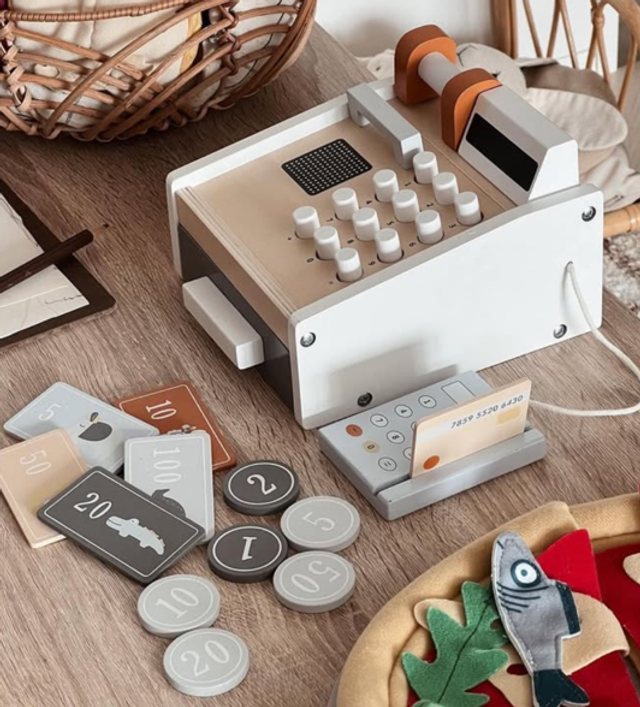 Tryco - registratore di cassa in legno