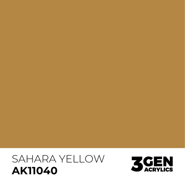 3rd Gen. Acrylics 40 Sahara Yellow