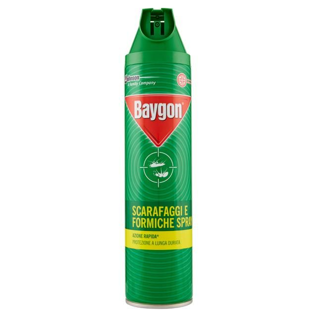 Baygon Scarafaggi E Formiche Plus Spray 400ml