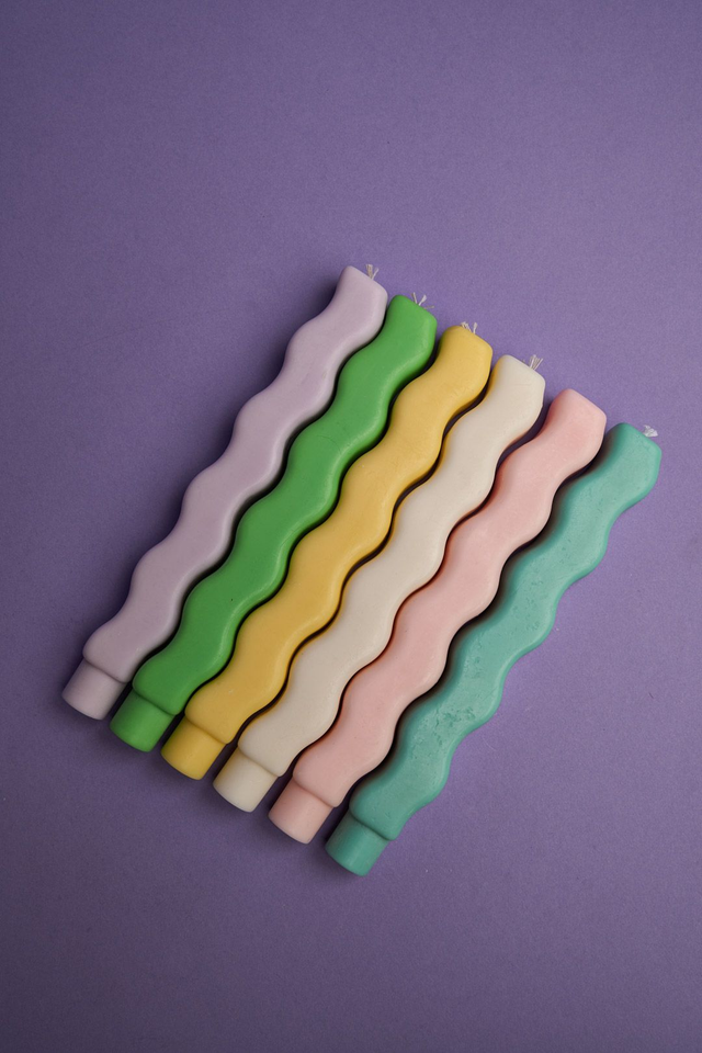 Caja de velas formas