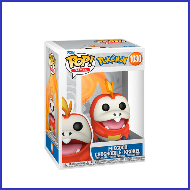 POP figure Pokemon Fuecoco Chochodile Krokel