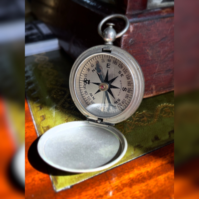 1941 WWII U.S.A. Wittnauer Military Compass