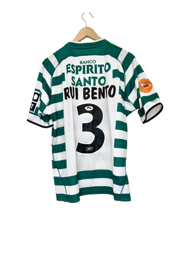 2003/2004 - Sporting CP - RUI BENTO #3 [MATCHWORN] (L)