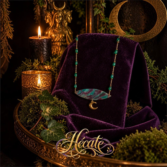Collier Lune d’Aurore