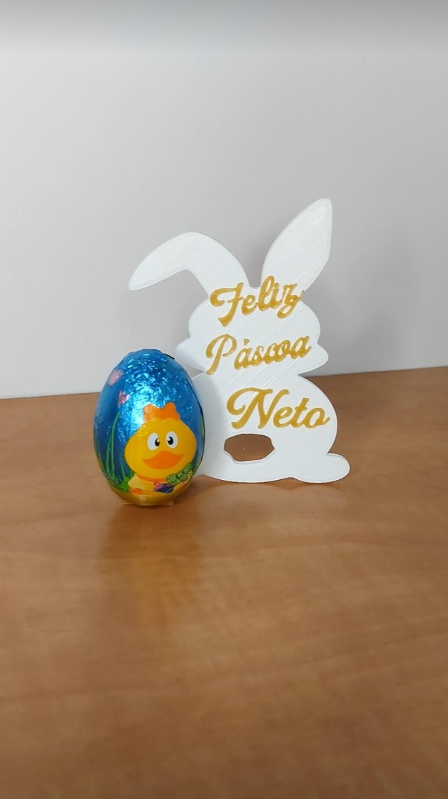 Coelhinho Feliz Páscoa 