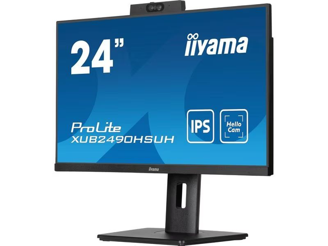 iiyama Moniteur ProLite XUB2490HSUH-B1 avec webcam