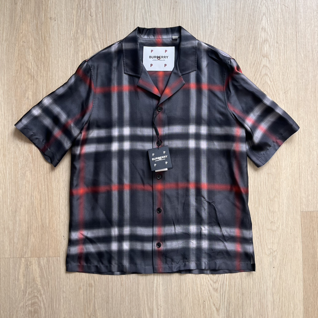 Burberry camicia maniche corte size S NEW