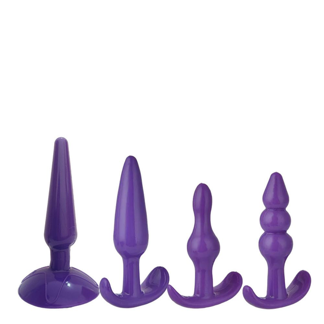 Kit com 4 Plugs Anal
