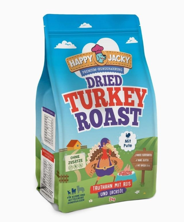 Hundefutter - sensitives Premium Trockenfutter von Happy Jacky