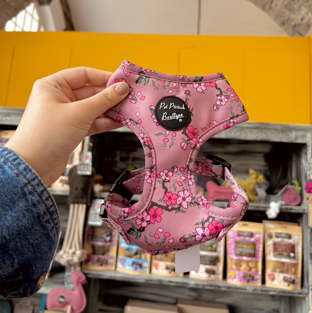 Pet Pooch Boutique Cherry Blossom Dog Harness - Extra Small
