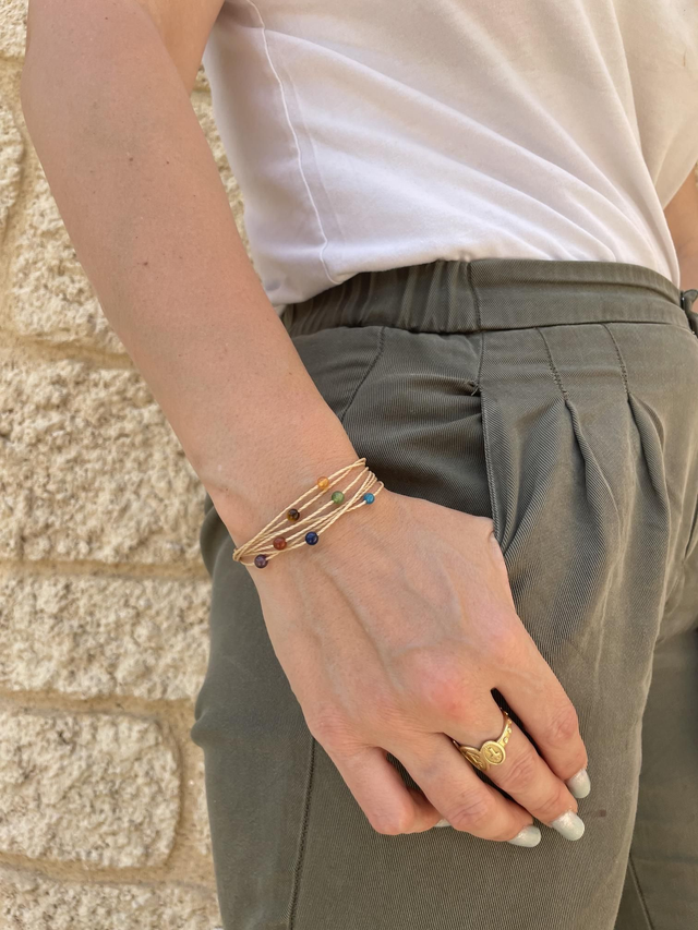 Bracelet "Constellation" 7 Chakras