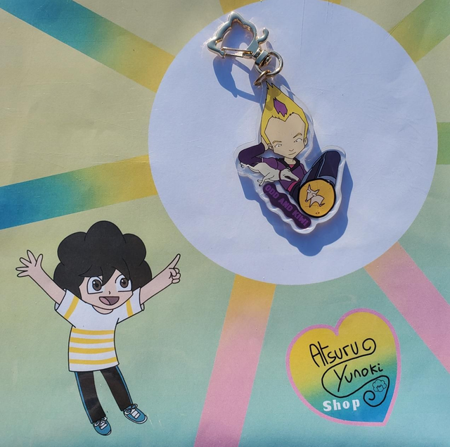 Odd "Kiwi and chill" / Acrylic Charm / Code Lyoko / Design by Atsuru Yunoki (Me) /